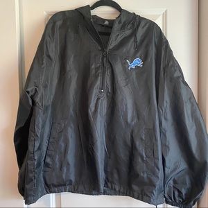 Detroit Lions Budweiser Reebok Windbreaker - L
